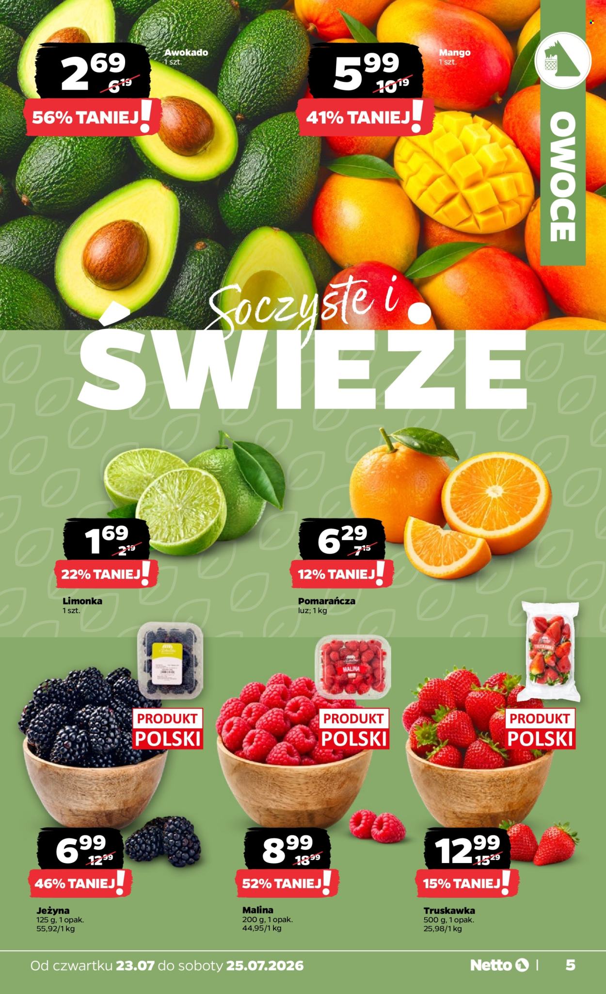 Leták Netto - 23.7.2026 - 25.7.2026. Strana 5