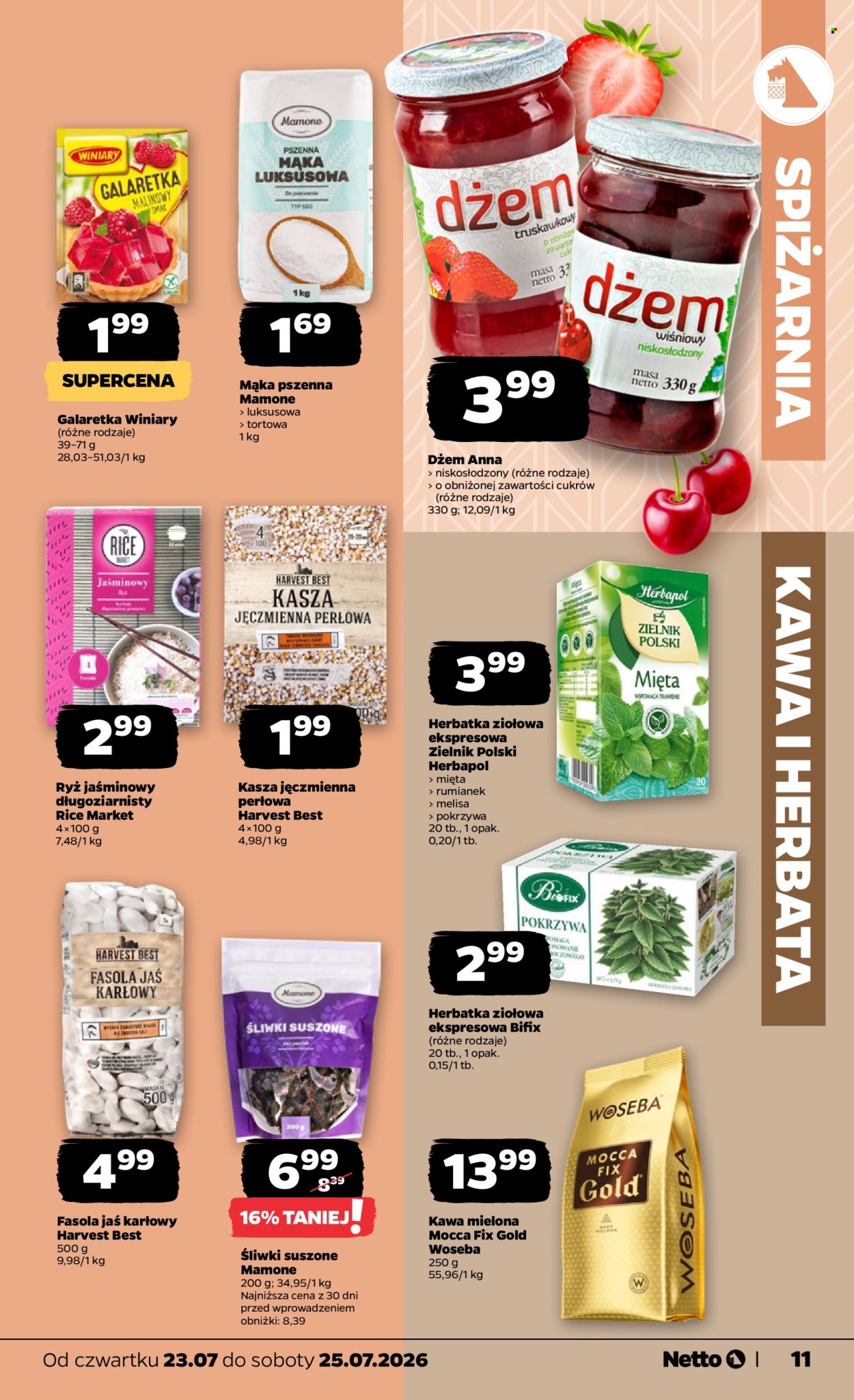 Leták Netto - 23.7.2026 - 25.7.2026. Strana 11