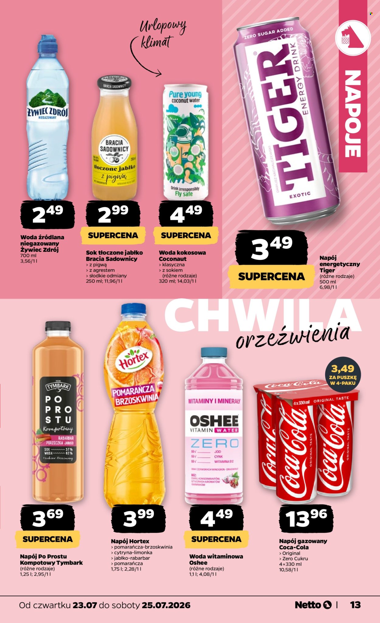 Leták Netto - 23.7.2026 - 25.7.2026. Strana 13