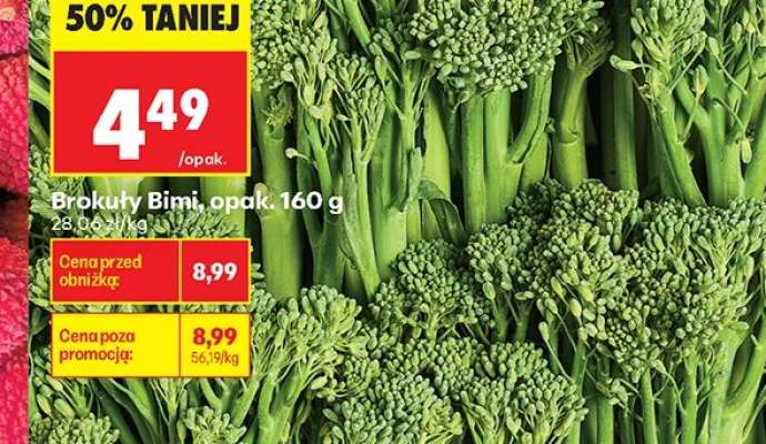 Brokuły Bimi, opak. 160 g