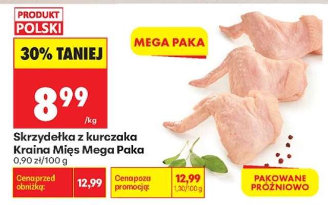 skrzydełka z kurczaka Kraina Mies Mega Paka