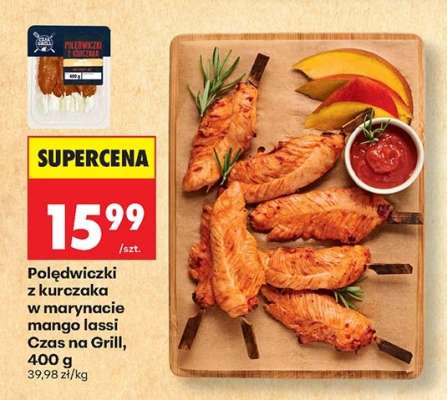 Polędwiczki z kurczaka w marynacie mango lassi Czas na Grill 400 g