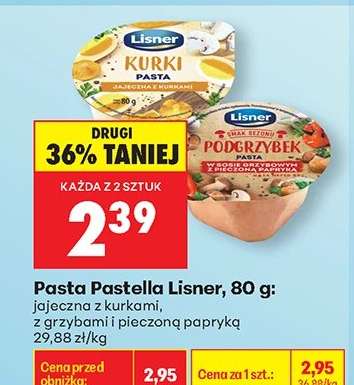 Pasta Pastella Lisner, 80 g