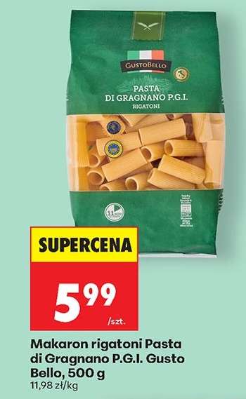 Makaron rigatoni Pasta di Gragnano P.G.I. Gusto Bello 500 g