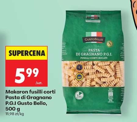 Makaron fusilli corti Pasta di Gragnano P.G.I Gusto Bello , 500 g