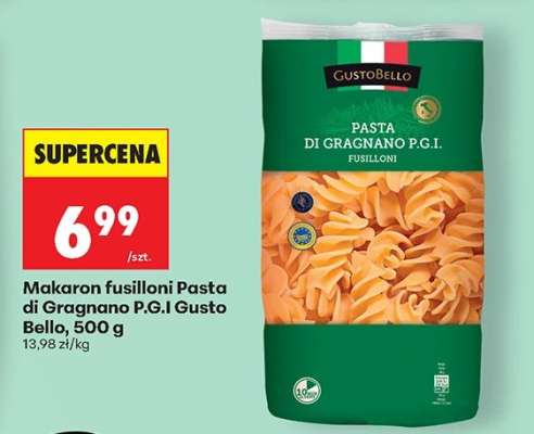 Makaron fusilloni Pasta di Gragnano P.G.I Gusto Bello, 500 g