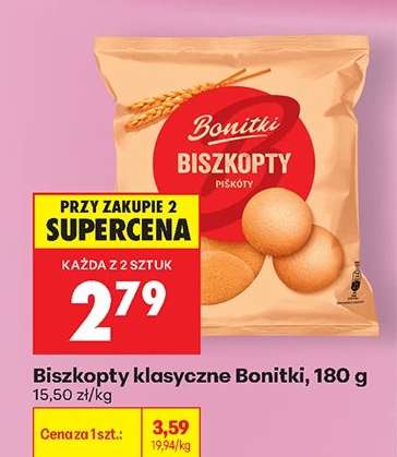 Biszkopty klasyczne Bonitki, 180 g