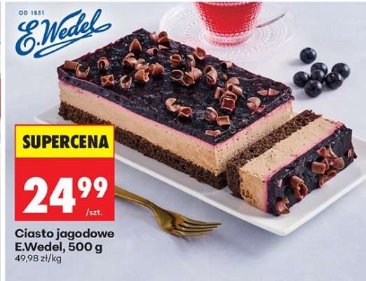 Ciasto jagodowe E.Wedel, 500 g