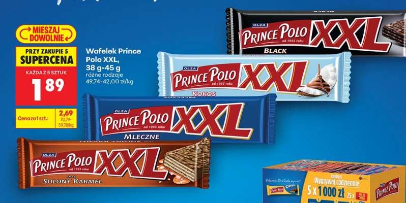 Wafelek PRINCE POLO XXL