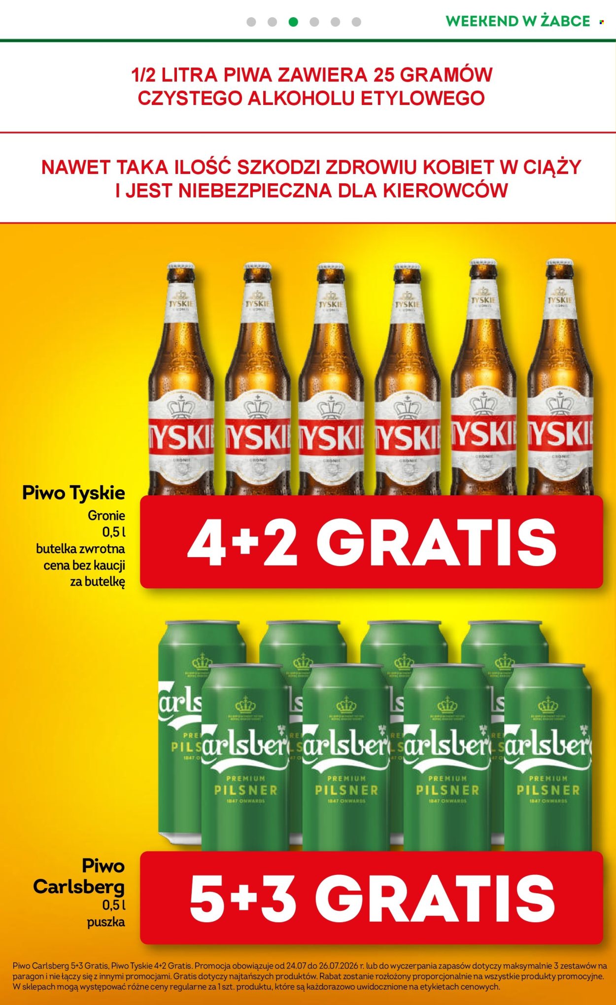 Leták Żabka - 24.7.2026 - 26.7.2026. Strana 4