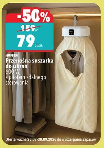 Przenośna suszarka do ubrań