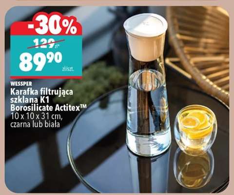 Karafka filtrująca szklana K1 Borosilicate Actitex™