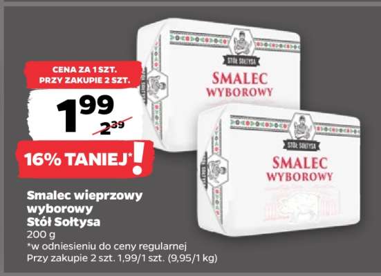Smalec wieprzowy wyborowy Stół Sołtysa