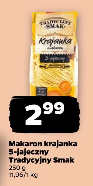 Makaron krajanka 5-jajeczny Tradycyjny Smak