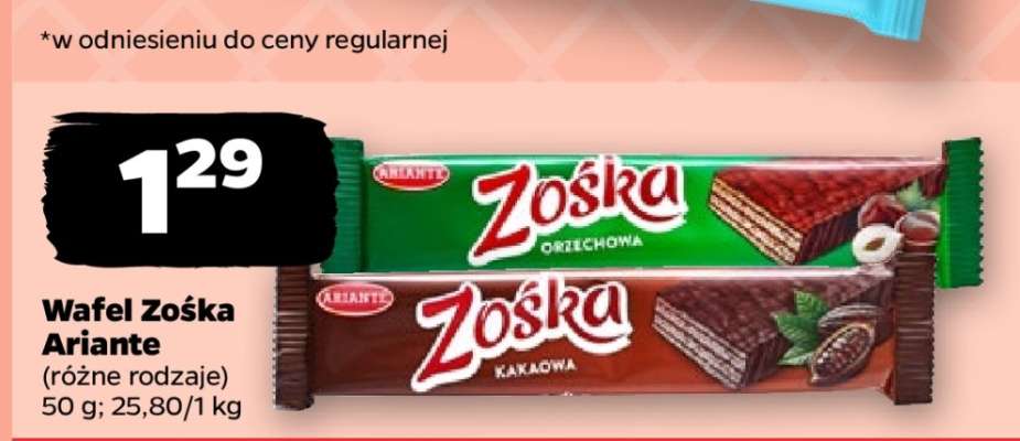 Wafel Zośka Ariante