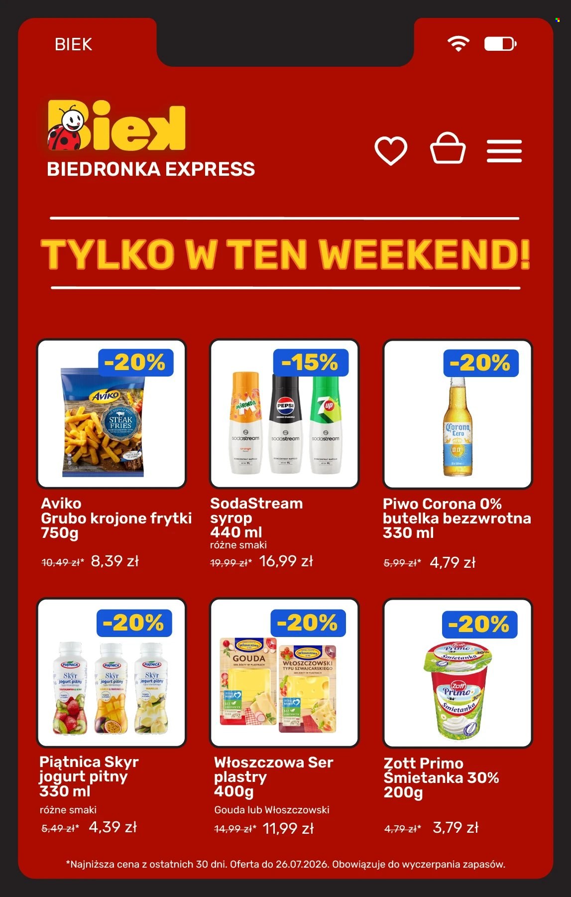 Gazetka Biedronka - 24.07.2026 - 26.07.2026. Strona 8