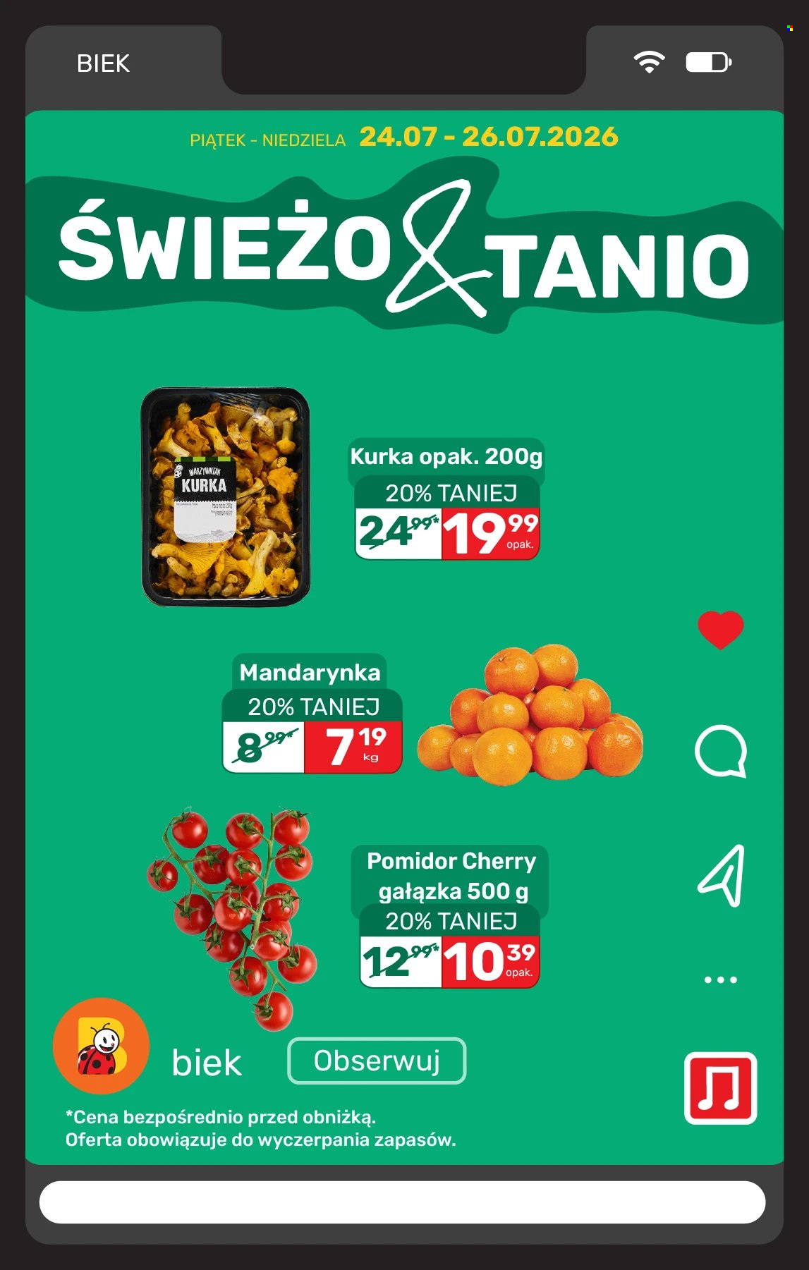 Gazetka Biedronka - 24.07.2026 - 26.07.2026. Strona 9