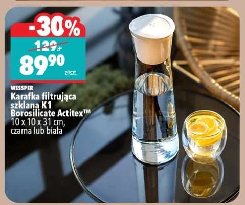 Karafka filtrująca szklana K1 Borosilicate Actitex™