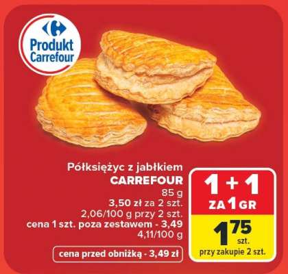 Półksiężyc z jabłkiem