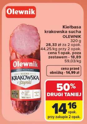 Kiełbasa krakowska sucha OLEWNIK
