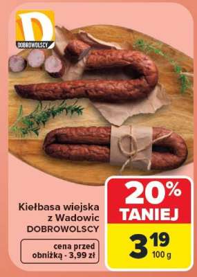 Kiełbasa wiejska z Wadowic