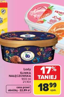 Lody Śliwka Nałęczowska