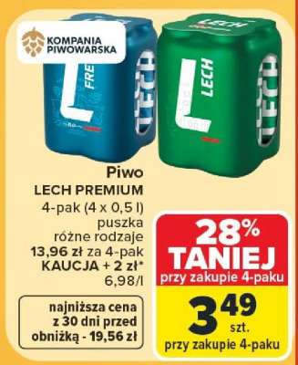 Piwo LECH PREMIUM