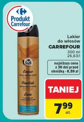 Lakier do włosów CARREFOUR