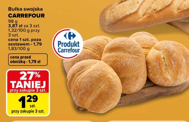 Bułka swojska CARREFOUR