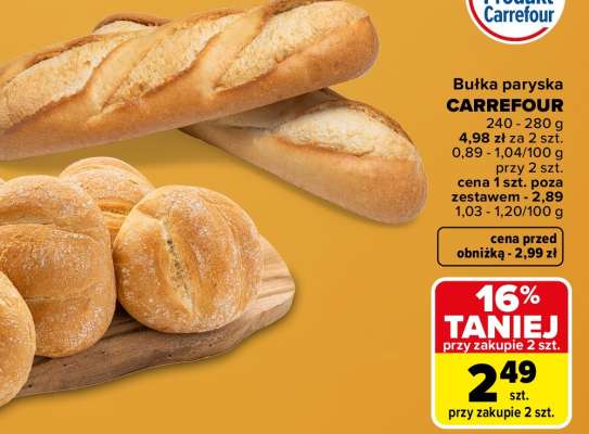 Bułka paryska CARREFOUR