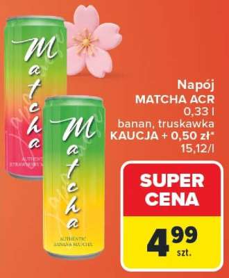 Napój MATCHA ACR