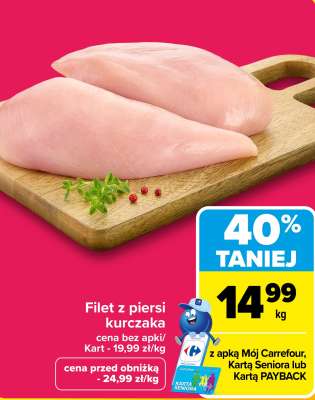 Filet z piersi kurczaka