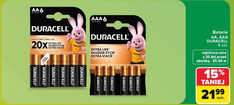 Baterie AA, AAA DURACELL