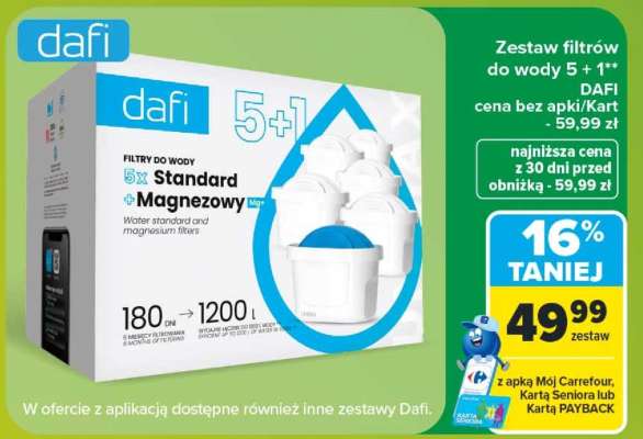 Zestaw filtrów do wody 5 + 1