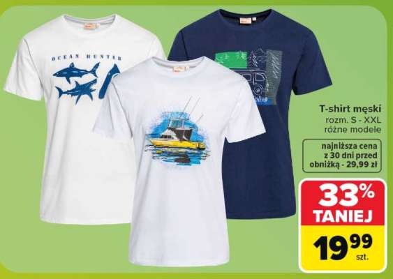 T-shirt męski