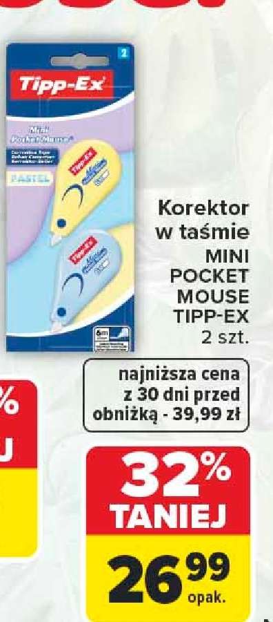 Korektor w taśmie