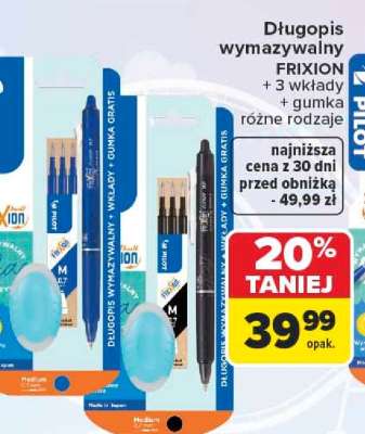 Długopis wymazywalny FRIXION