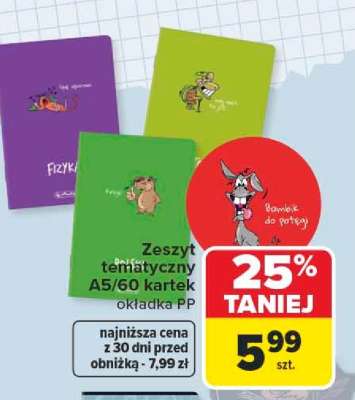 Zeszyt tematyczny*