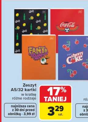 Zeszyt A5, 32 kartki