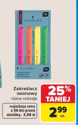 Zakreślacz neonowy