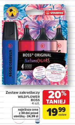 Zestaw zakreślaczy WILDFLOWER BOSS