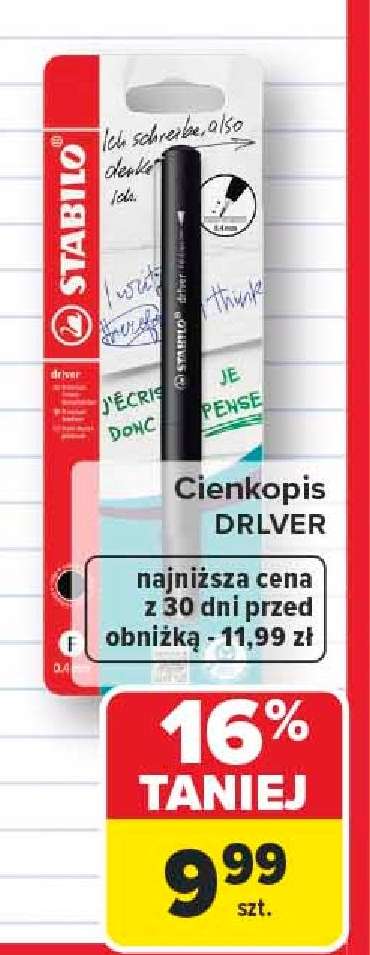 Cienkopis DRLVER