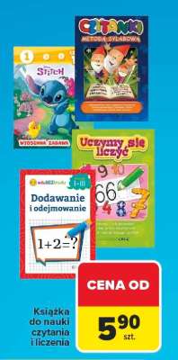 Książka do nauki czytania i liczenia