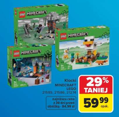 Klocki MINECRAFT LEGO