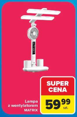 Lampa z wentylatorem