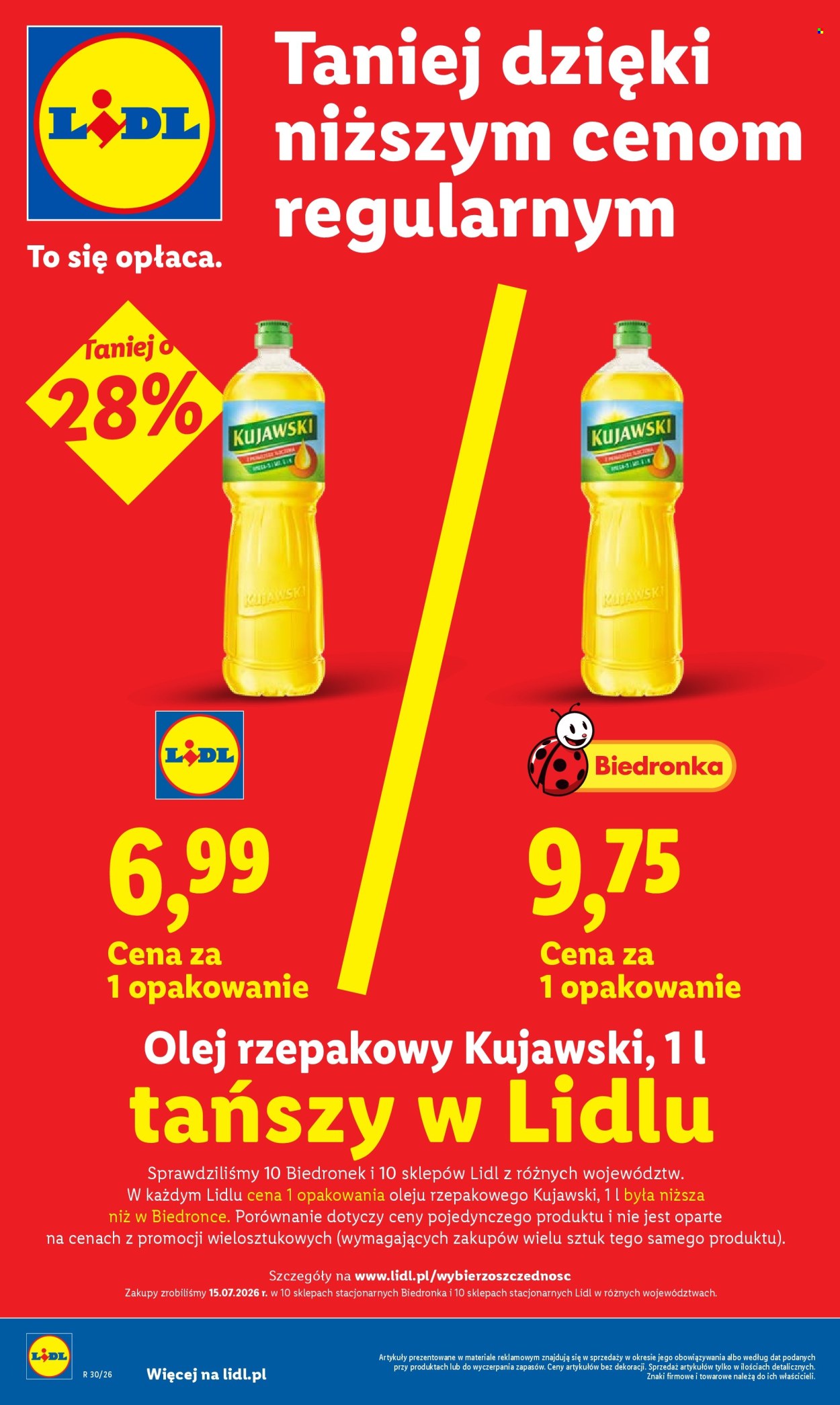 Leták Lidl - 27.7.2026 - 29.7.2026. Strana 6
