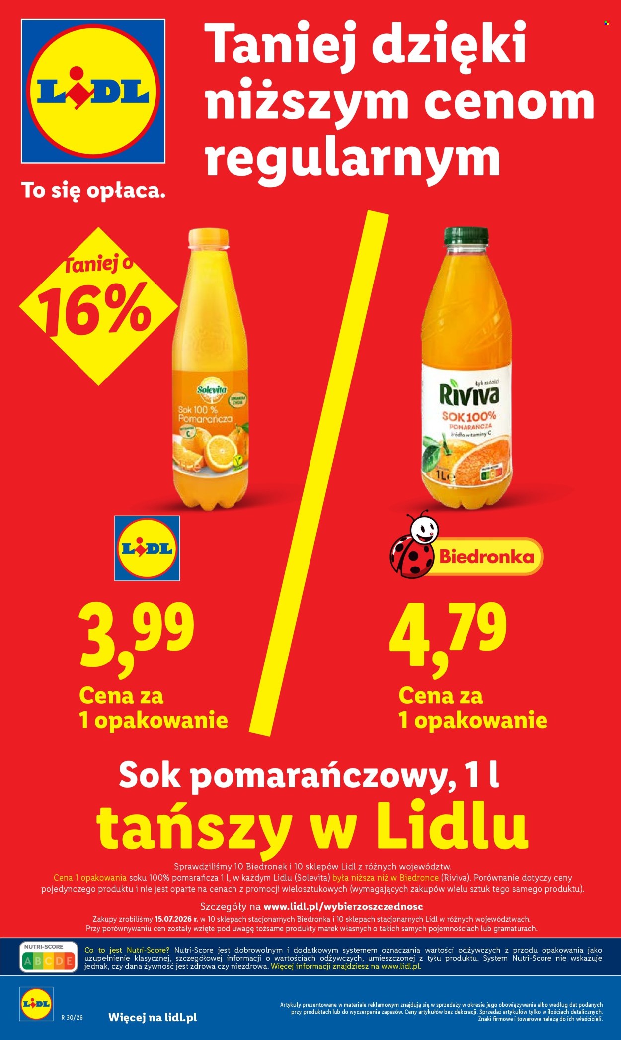 Leták Lidl - 27.7.2026 - 29.7.2026. Strana 8