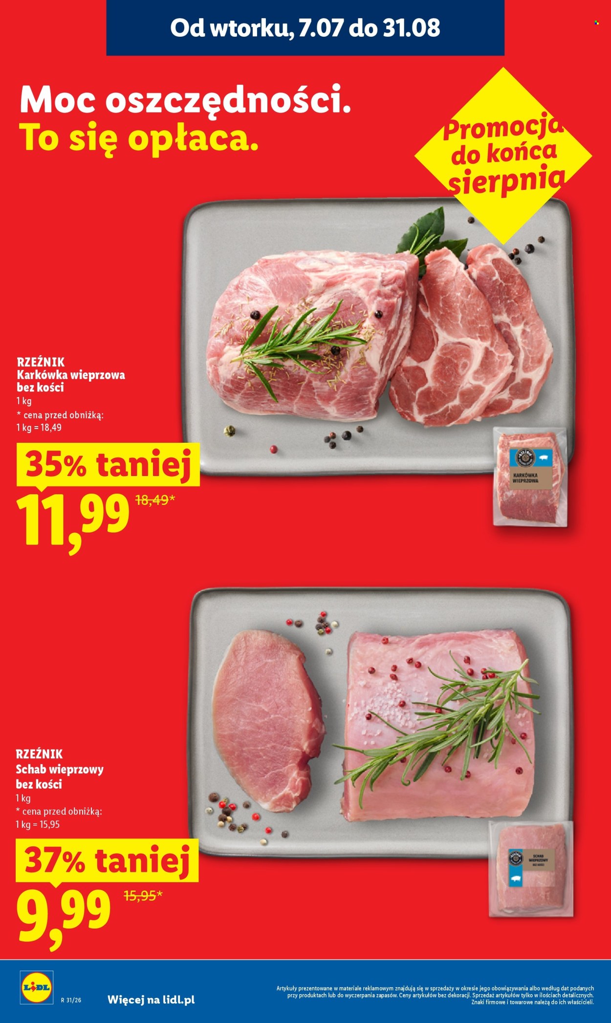 Leták Lidl - 27.7.2026 - 29.7.2026. Strana 16