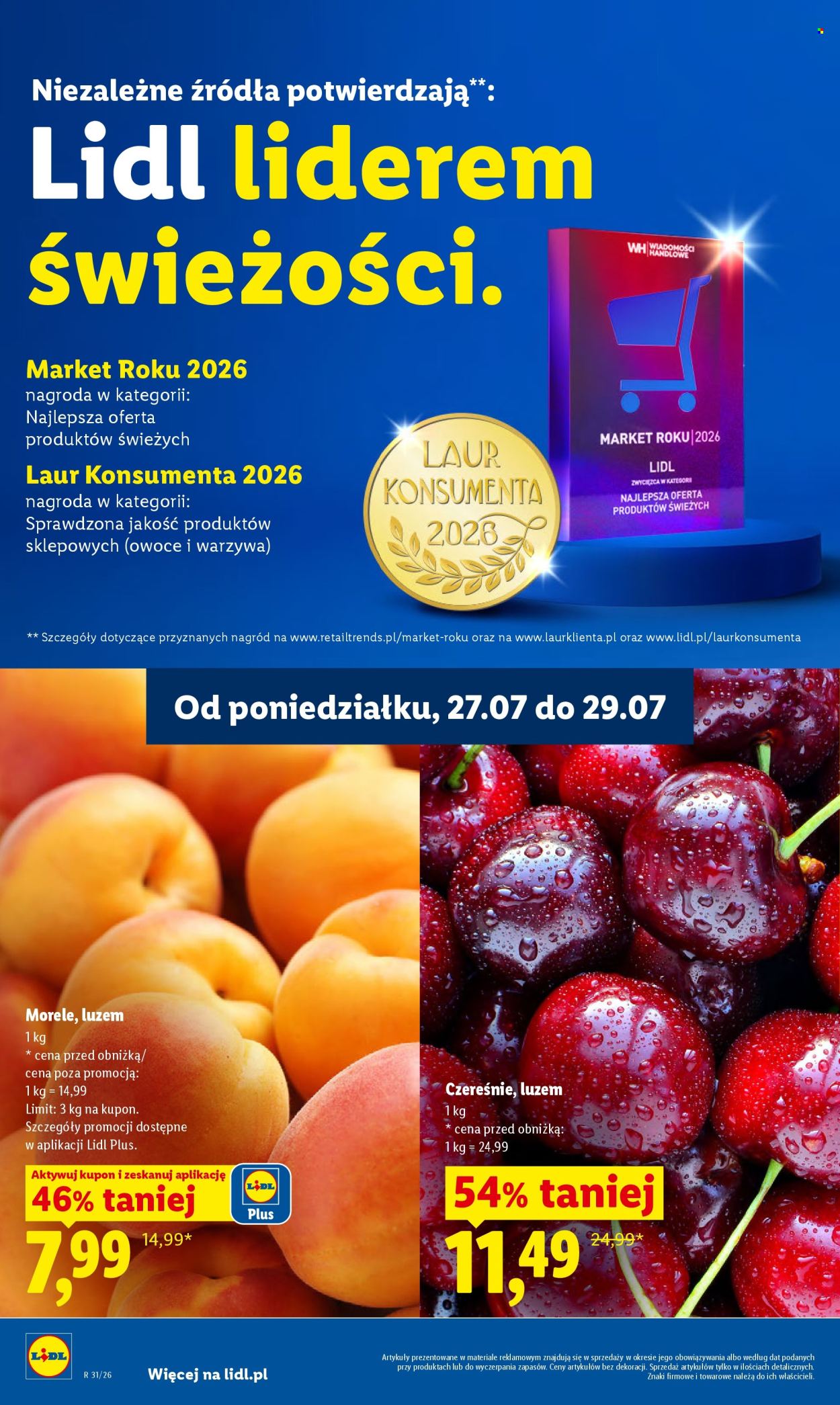 Leták Lidl - 27.7.2026 - 29.7.2026. Strana 42