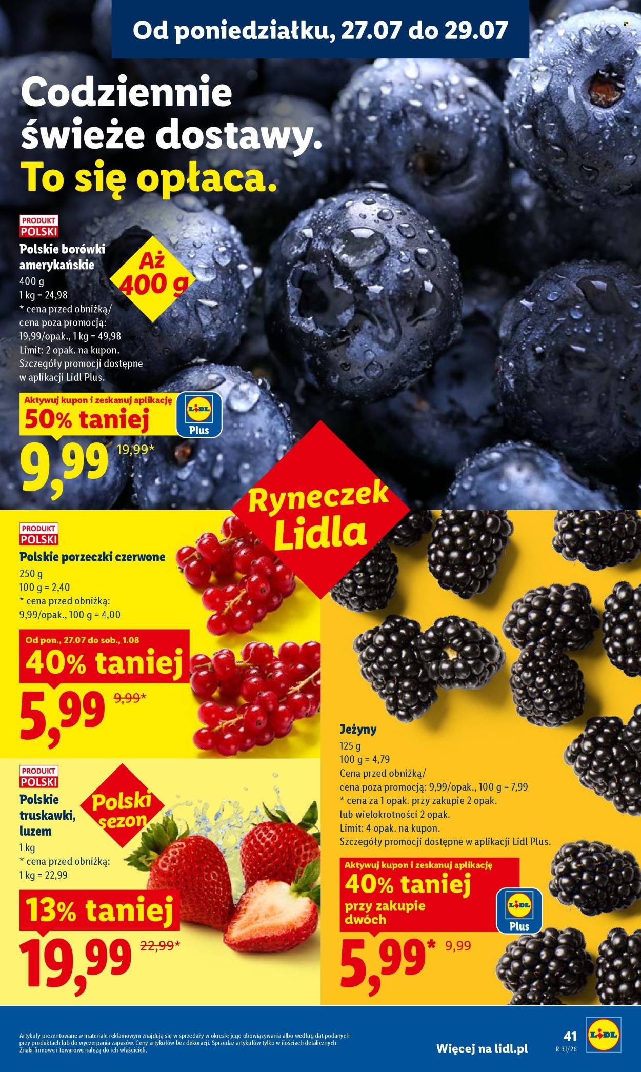 Leták Lidl - 27.7.2026 - 29.7.2026. Strana 43